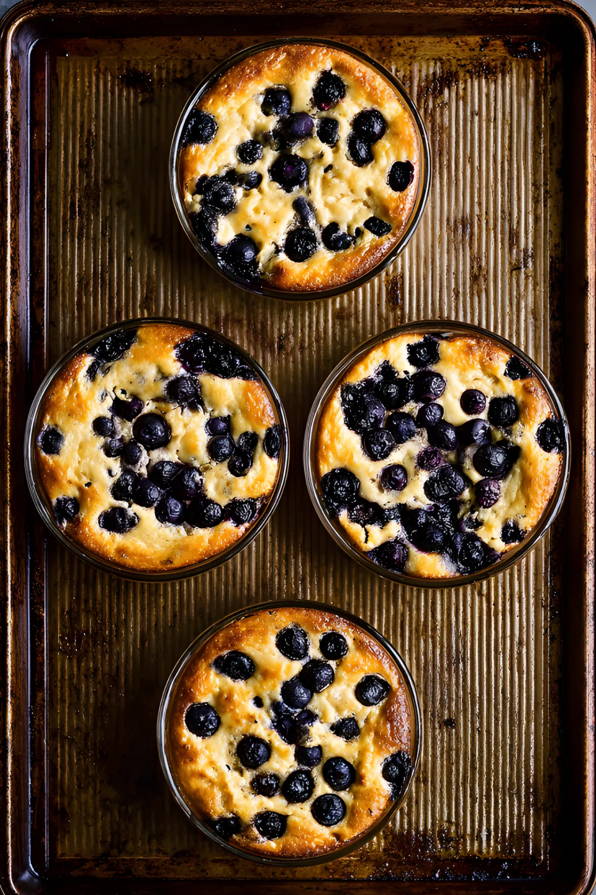 Baked Blueberry Cottage Cheese Breakfast Bowls h